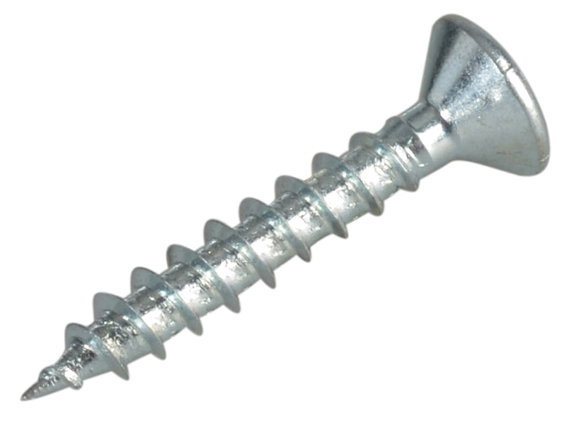 ForgeFix Multi-Purpose Pozi Compatible Screw CSK ST ZP 4.0 x 25mm Forge Pack 35 FORFPMP425Z