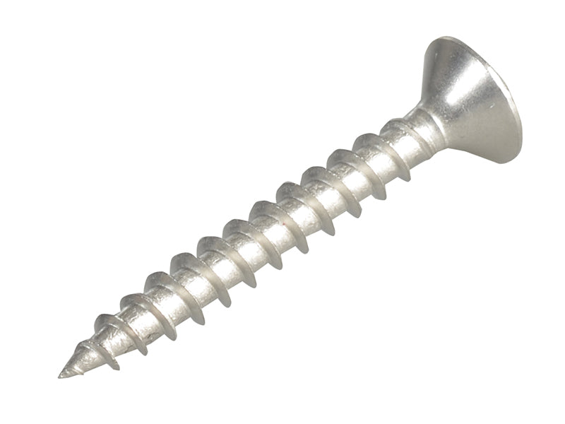 ForgeFix Multi-Purpose Pozi Compatible Screw CSK ST S/Steel 4.0 x 30mm Forge Pack 30 FORFPMP430S