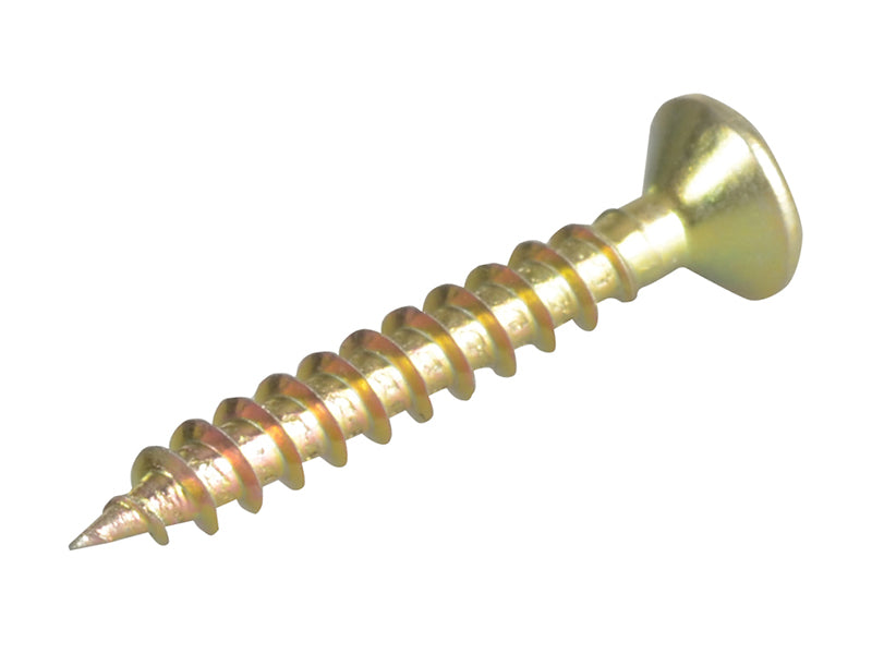ForgeFix Multi-Purpose Pozi Compatible Screw CSK ST ZYP 4.0 x 30mm Forge Pack 30 FORFPMP430Y
