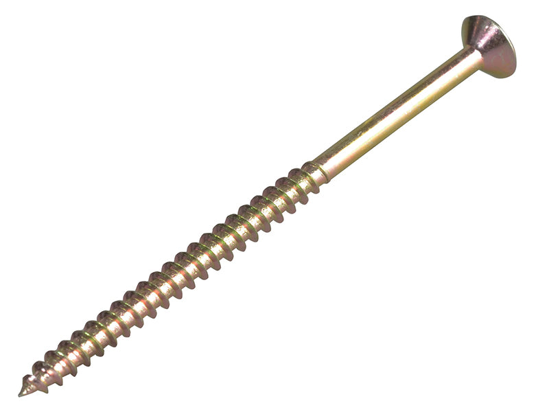 ForgeFix Multi-Purpose Pozi Compatible Screw CSK ST ZYP 4.0 x 70mm Forge Pack 12 FORFPMP470Y