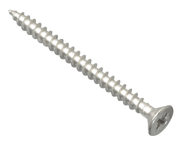 ForgeFix Multi-Purpose Pozi Compatible Screw CSK ST S/Steel 5.0 x 60mm Forge Pack 10 FORFPMP560S