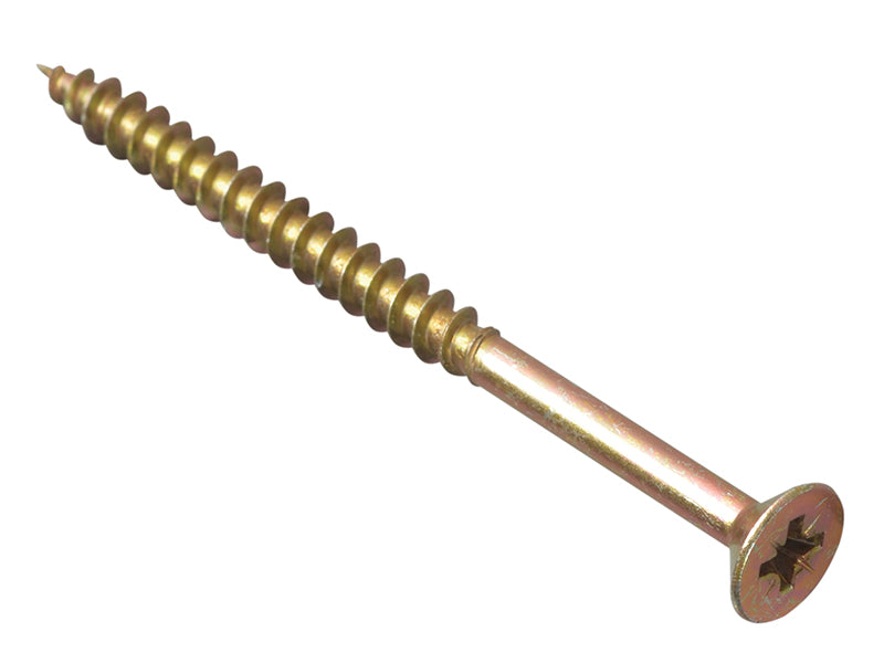 ForgeFix Multi-Purpose Pozi Compatible Screw CSK ST ZYP 5.0 x 70mm Forge Pack 10 FORFPMP570Y