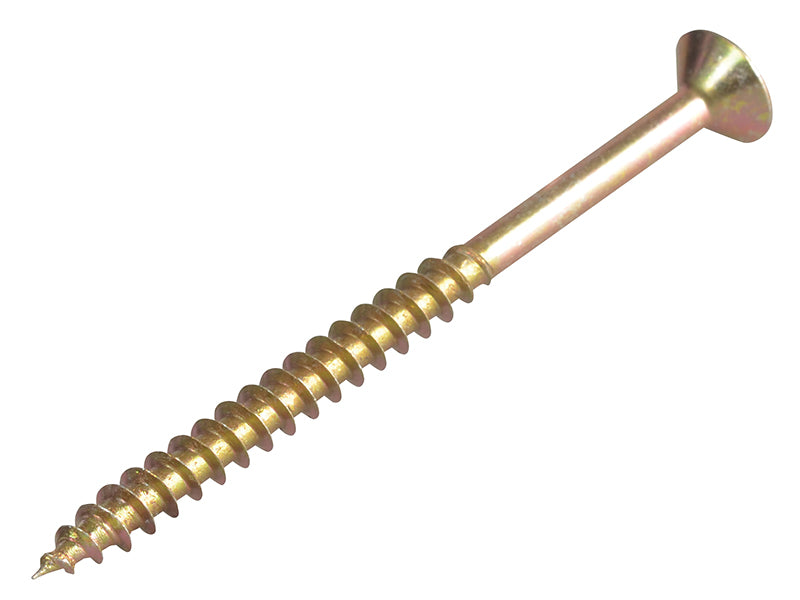 ForgeFix Multi-Purpose Pozi Compatible Screw CSK ST ZYP 5.0 x 70mm Forge Pack 10 FORFPMP570Y