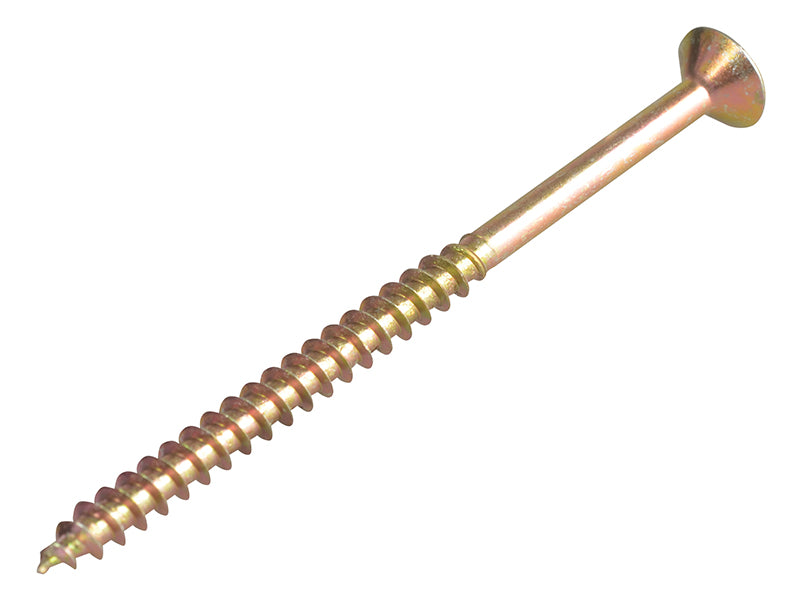 ForgeFix Multi-Purpose Pozi Compatible Screw CSK ST ZYP 5.0 x 80mm Forge Pack 8 FORFPMP580Y