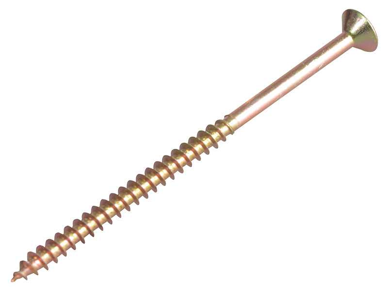 ForgeFix Multi-Purpose Pozi Compatible Screw CSK ST ZYP 5.0 x 90mm Forge Pack 8 FORFPMP590Y