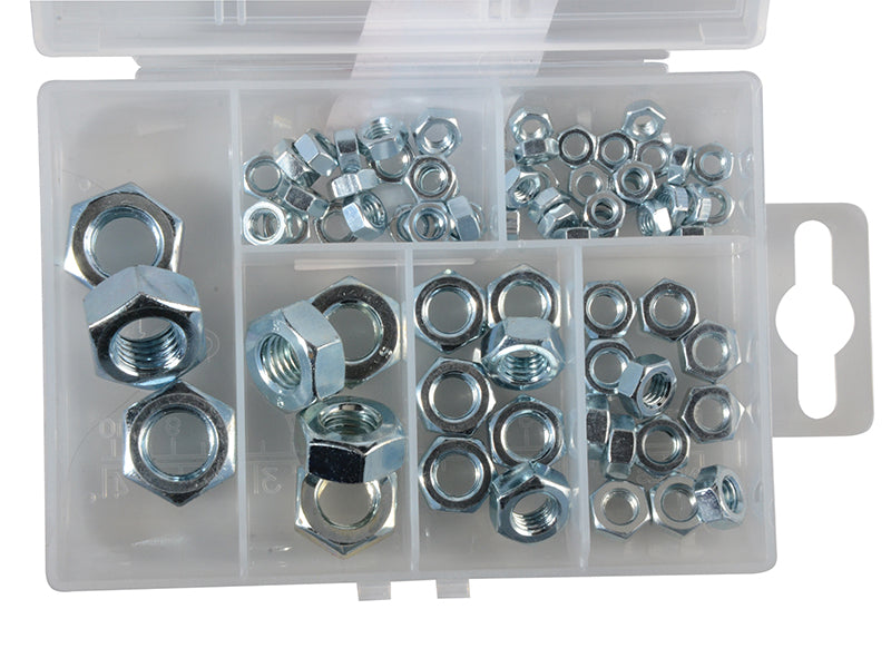 ForgeFix Hexagon Nut Kit ForgePack 70 Piece FORFPNUTSET