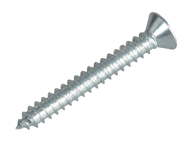 ForgeFix Self-Tapping Screw Pozi Compatible Pan Head ZP 1.1/4in x 8 ForgePack 20 FORFPS1148Z