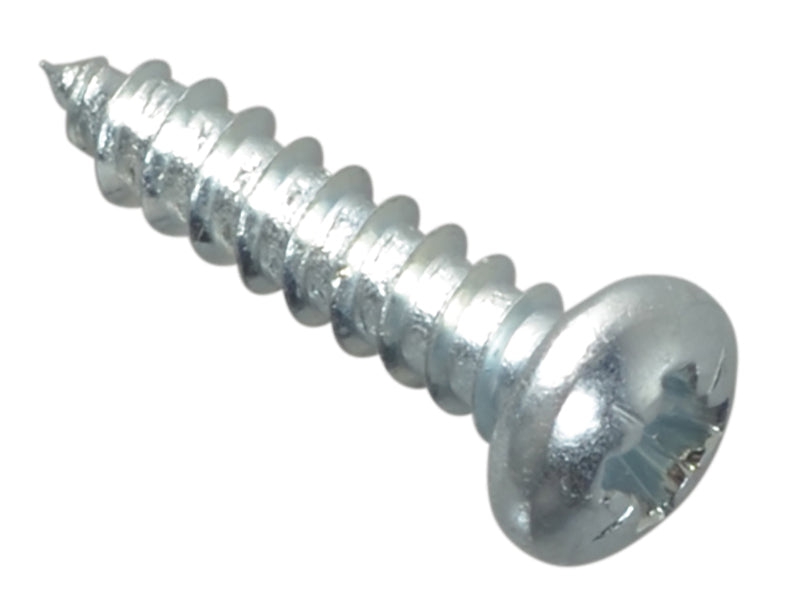 ForgeFix Self-Tapping Screw Pozi Compatible Pan Head ZP 1/2in x 4 ForgePack 60 FORFPS124Z