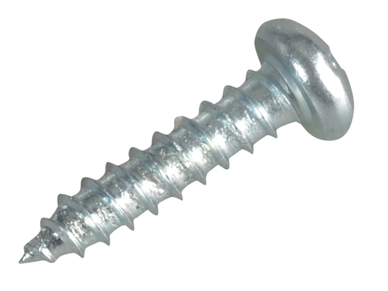 ForgeFix Self-Tapping Screw Pozi Compatible Pan Head ZP 1/2in x 4 ForgePack 60 FORFPS124Z
