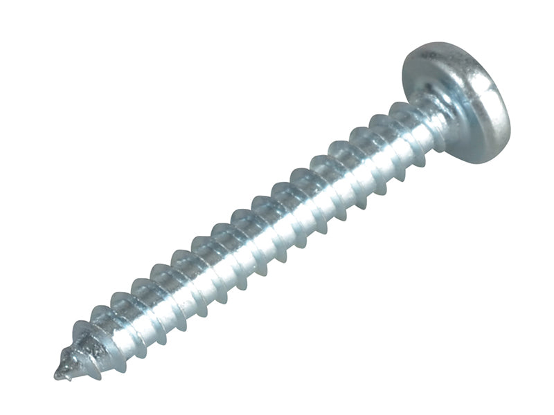 ForgeFix Self-Tapping Screw Pozi Compatible Pan Head ZP 1in x 6 ForgePack 30 FORFPS16Z