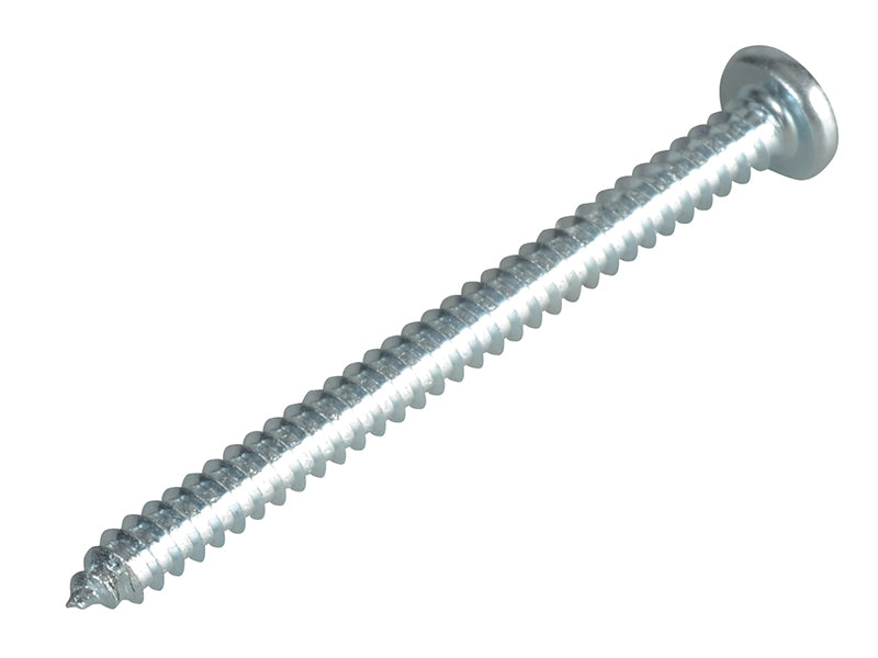 ForgeFix Self-Tapping Screw Pozi Compatible Pan Head ZP 2in x 8 ForgePack 12 FORFPS28Z