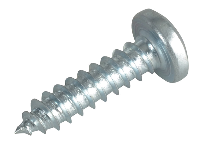 ForgeFix Self-Tapping Screw Pozi Compatible Pan Head ZP 3/4in x 10 ForgePack 20 FORFPS3410Z