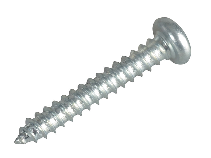 ForgeFix Self-Tapping Screw Pozi Compatible Pan Head ZP 3/4in x 4 ForgePack 50 FORFPS344Z