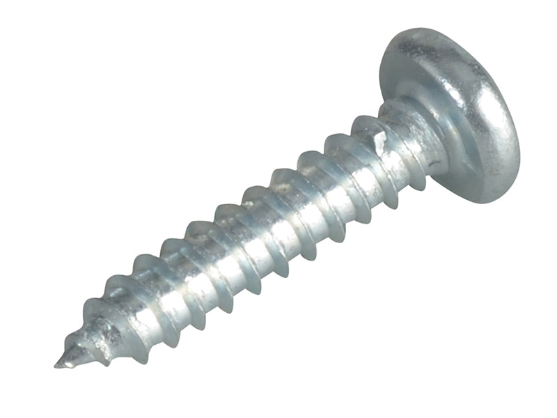 ForgeFix Self-Tapping Screw Pozi Compatible Pan Head ZP 3/4in x 8 ForgePack 30 FORFPS348Z
