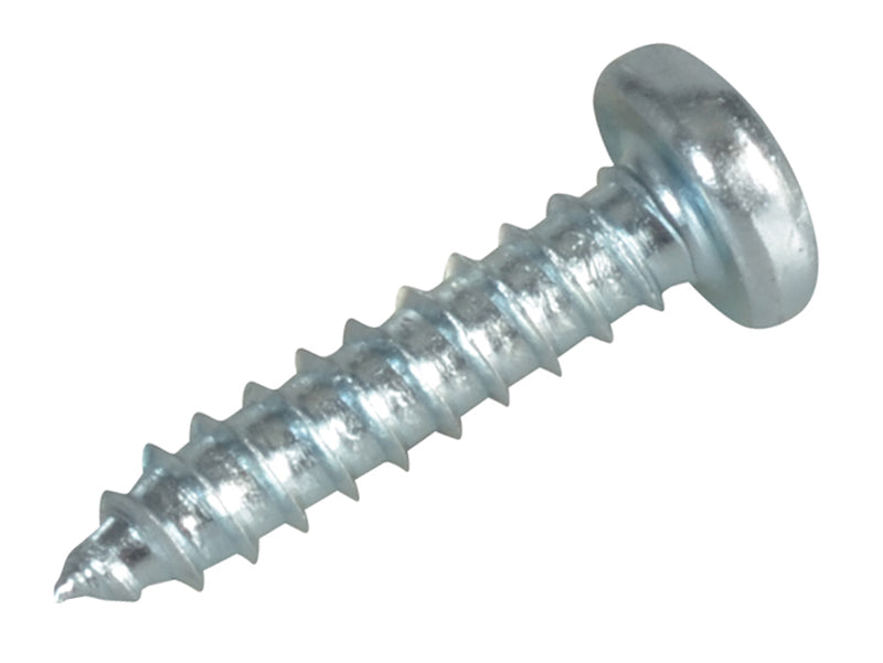 ForgeFix Self-Tapping Screw Pozi Compatible Pan Head ZP 5/8in x 6 ForgePack 50 FORFPS586Z