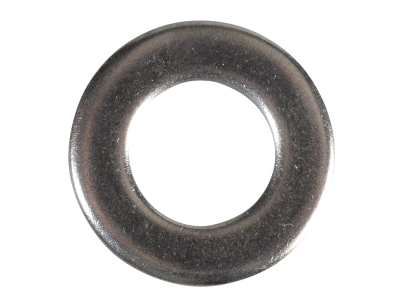 ForgeFix Flat Washers DIN125 A2 Stainless Steel M8 ForgePack 30 FORFPWAS8S