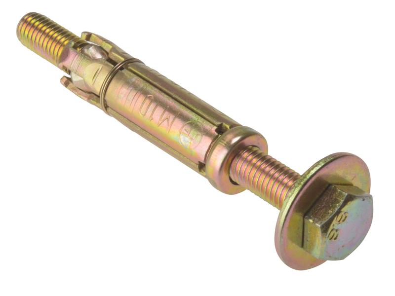 ForgeFix Masonry Anchor Bolt Loose ZYP M10 x 75mm Bag 5 FORLB1075G