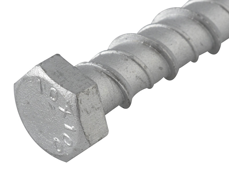 ForgeFix Lightning Bolt Hex Head M12 x 75mm Box 50 FORLGB1275