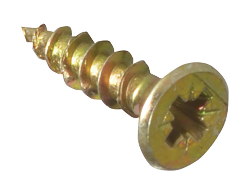 ForgeFix Multi-Purpose Pozi Compatible Screw CSK ST ZYP 3.0 x 13mm Box 200 FORMPS313Y