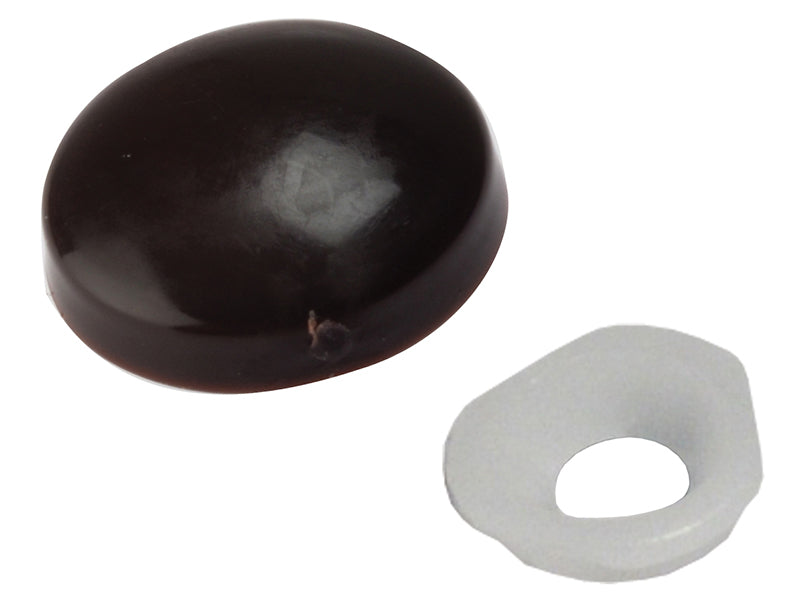 ForgeFix Domed Cover Cap Black No. 6-8 Bag 25 FORPDT2M