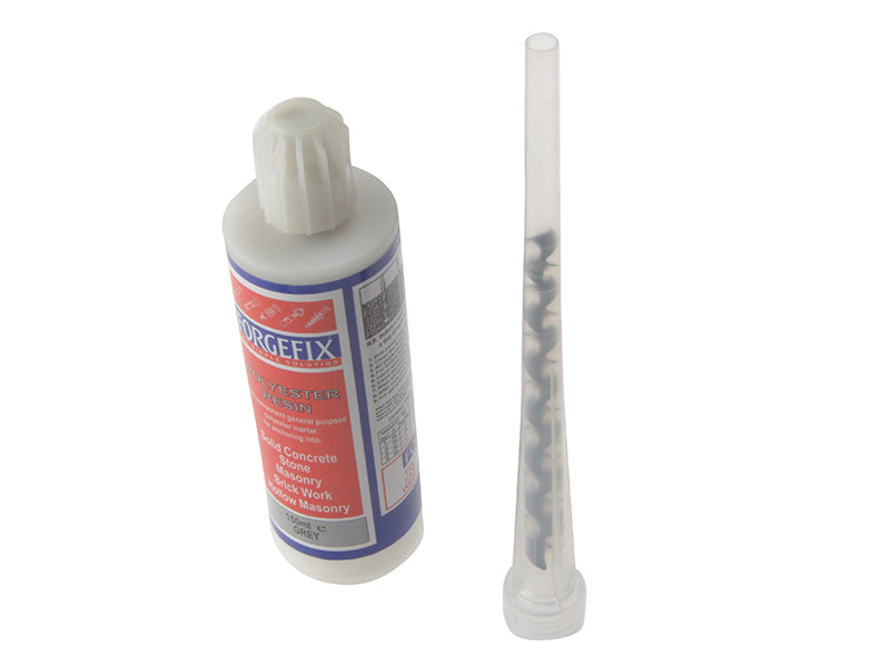ForgeFix Chemical Anchor Polyester Resin 150ml Box 1 FORRESIN150