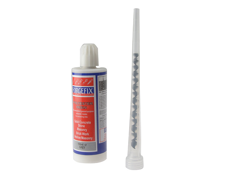 ForgeFix Chemical Anchor Polyester Resin 150ml Box 1 FORRESIN150