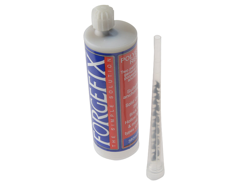 ForgeFix Chemical Anchor Polyester Resin 380ml Box 1 FORRESIN380