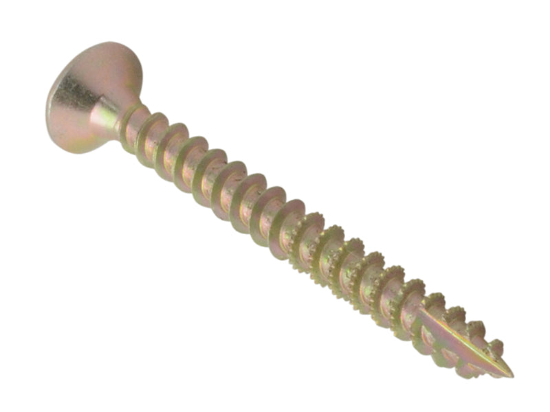 ForgeFix Spectre™ PZ Compatible Wood Screw CSK ZYP 4.0 x 40mm Box 1000 FORSPE440YB