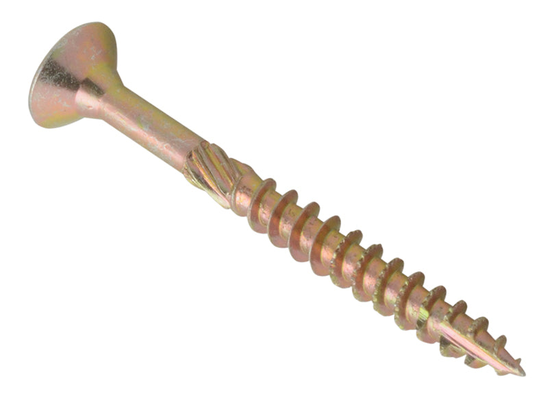 ForgeFix Spectre™ PZ Compatible Wood Screw CSK ZYP 4.0 x 50mm Box 200 FORSPE450Y