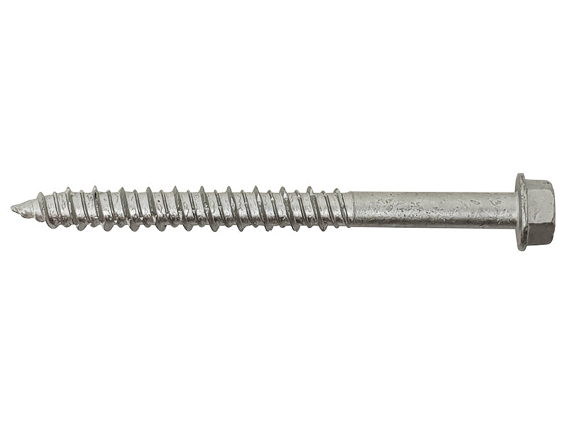 ForgeFix TechFast Masonry Screw TORX® Compatible Hex 6.3 x 70mm (Box 100) FORTFMH6370