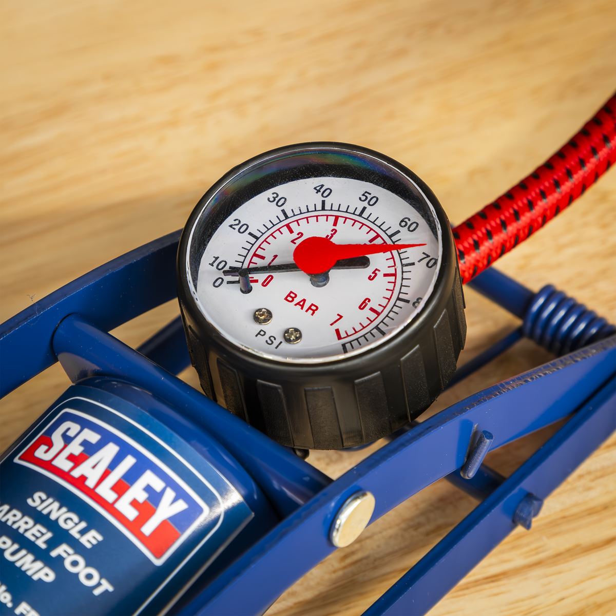 Sealey Foot Pump Single Barrel FP1