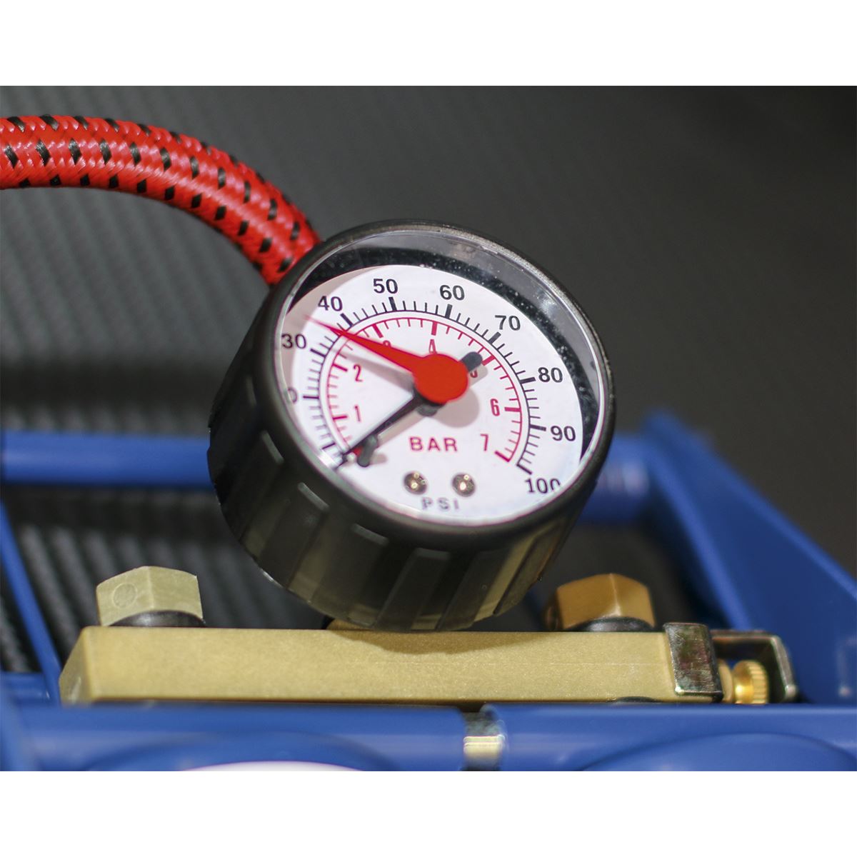 Sealey Foot Pump Twin Barrel FP2