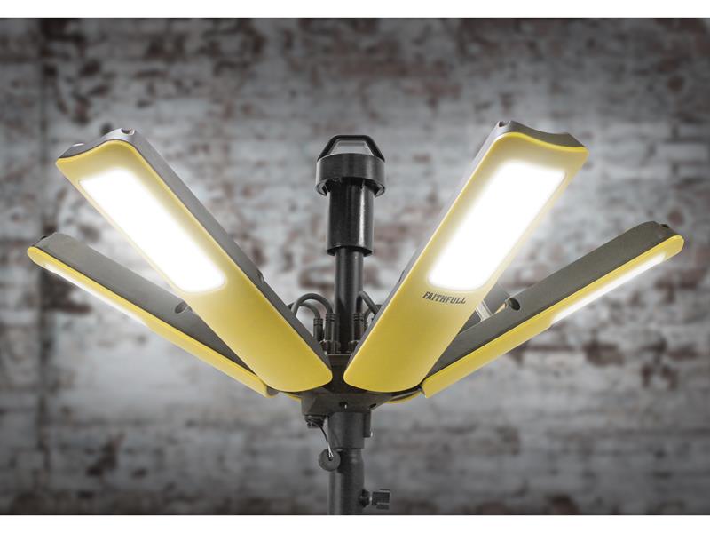 Faithfull Power Plus Centaur Heavy-Duty LED Site Light 200W 240V FPPCENTAUR
