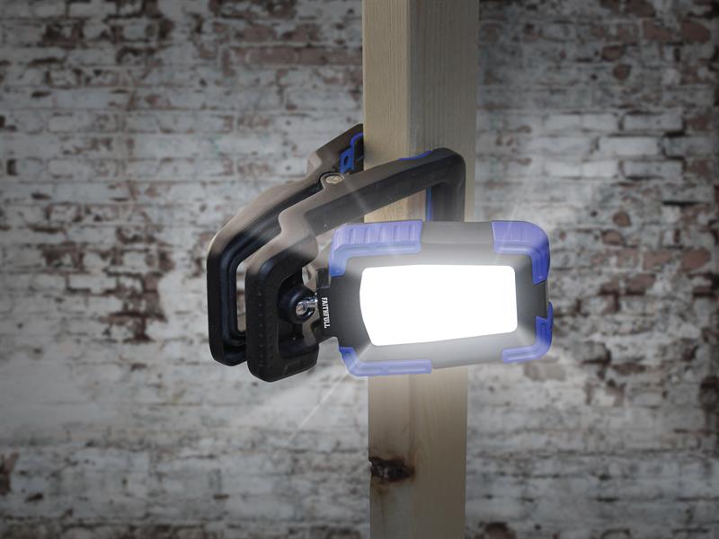 Faithfull Power Plus Rechargeable Clip Light 10W FPPCLIP10R