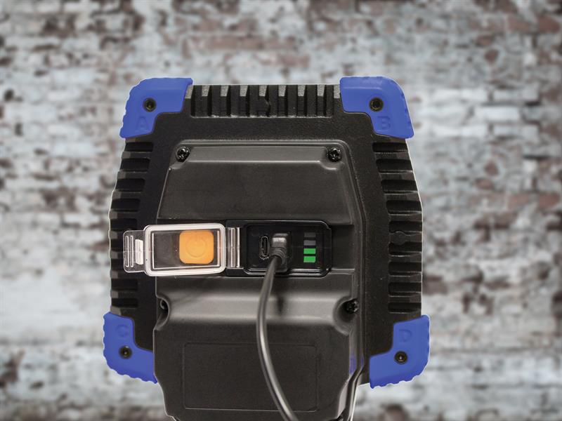 Faithfull Power Plus Rechargeable Clip Light 30W FPPCLIP30R