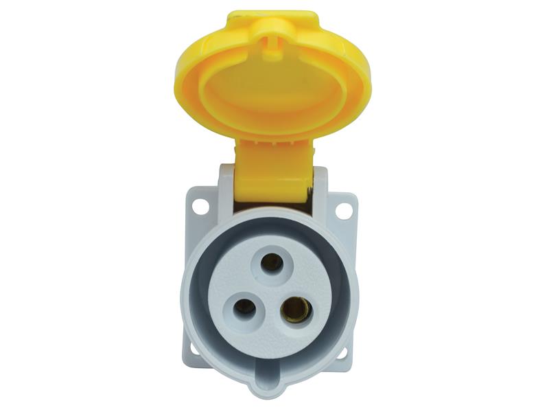 Faithfull Power Plus IP44 Panel Socket 16A 110V FPPPANSOC16