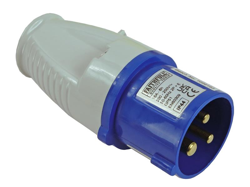 Faithfull Power Plus Blue Replacement Plug 16A FPPPLUG16AMP