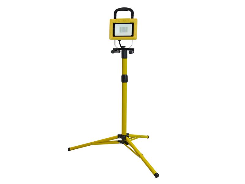 Faithfull Power Plus LED Tripod Site Light 20W 110V FPPSL202000L
