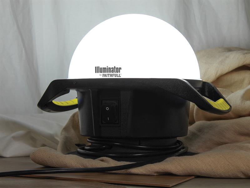 Faithfull Power Plus Illuminator 360° LED Task Light 50W 110V FPPSLTL50L
