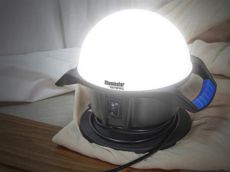 Faithfull Power Plus Illuminator 360° LED Task Light 50W 240V FPPSLTL50