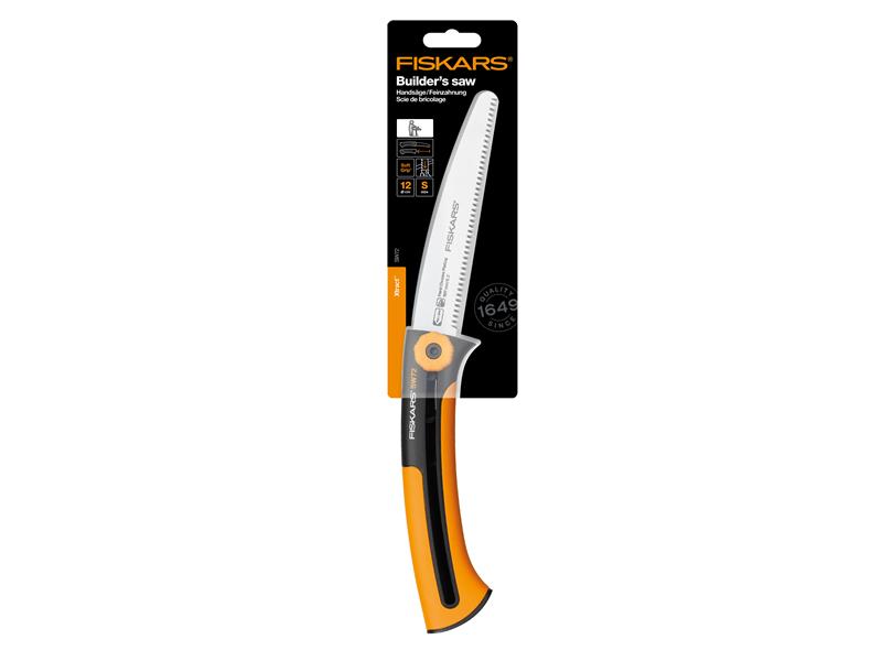 Fiskars SW72 Builder's Pull Cut Saw For Dry Wood Boards And Strips FSK1000612