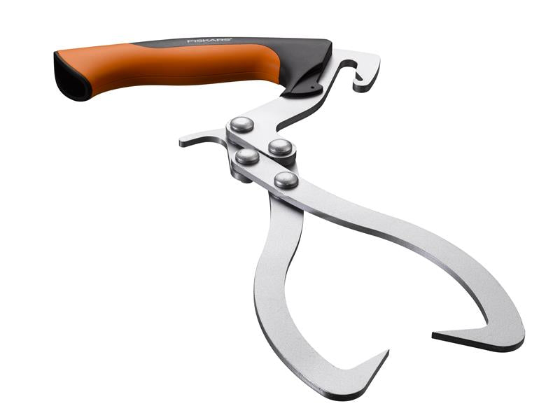 Fiskars WoodXpert Log Tongs To Lift And Turn Logs Soft Grip FSK1003625