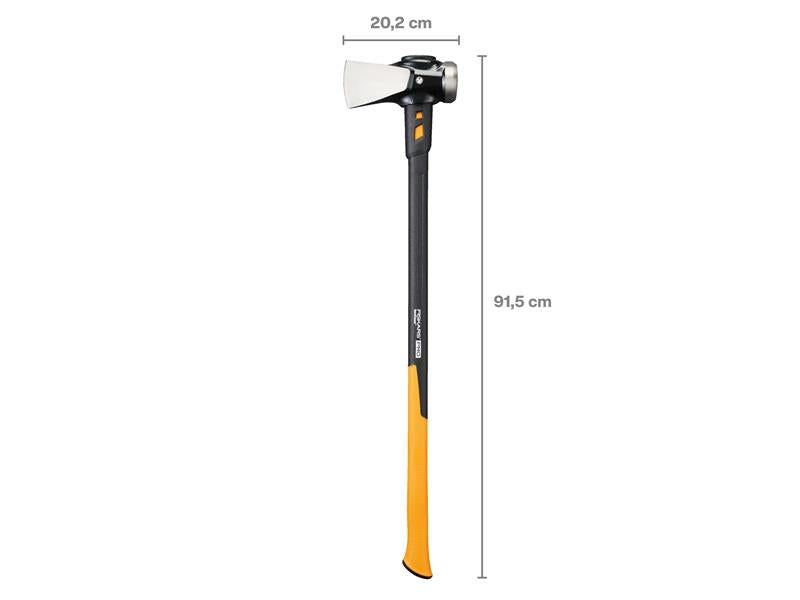 Fiskars IsoCore Builder's Axe Length 914mm Wood Splitting Face FSK1020220