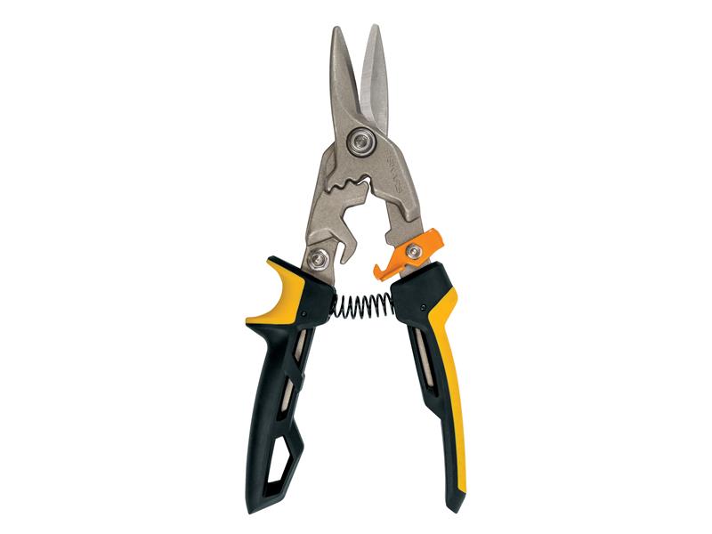 Fiskars Steel Cutting Aviation Snips Straight Cut 250mm 10in FSK1027207