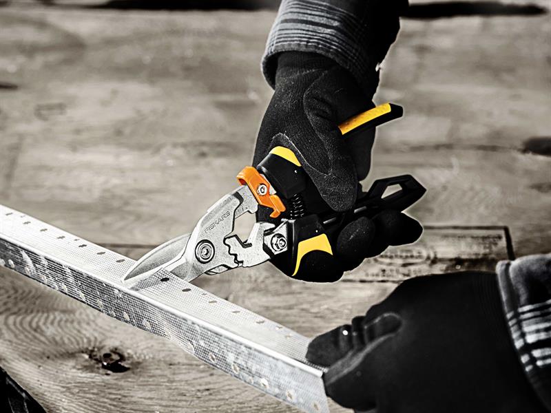 Fiskars Steel Cutting Aviation Snips Straight Cut 250mm 10in FSK1027207