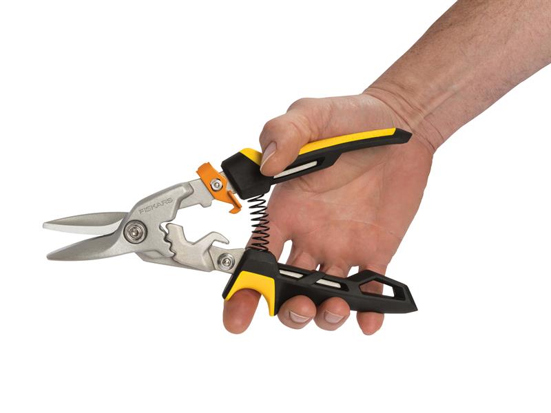 Fiskars Steel Cutting Aviation Snips Straight Cut 250mm 10in FSK1027207