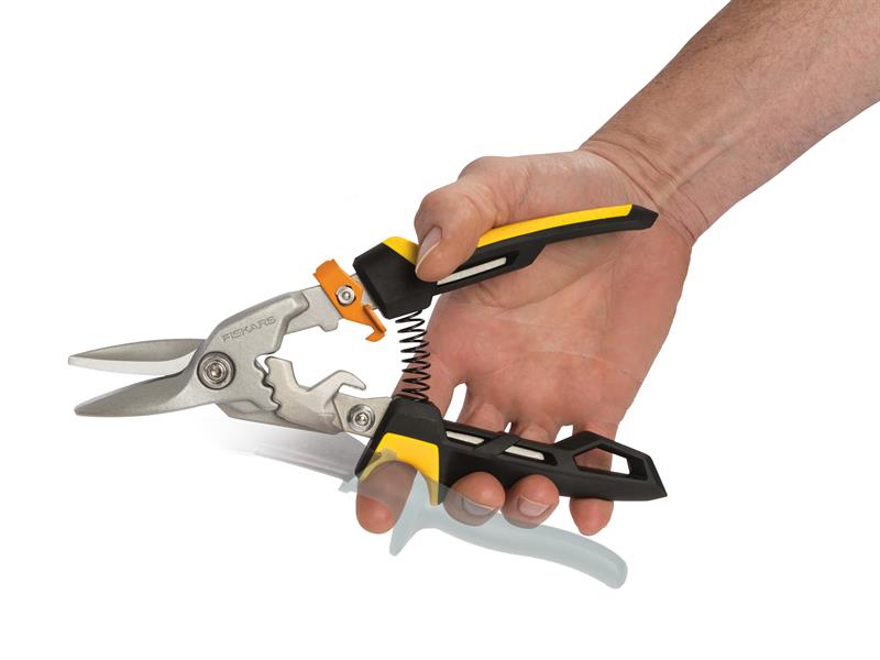Fiskars Steel Cutting Aviation Snips Straight Cut 250mm 10in FSK1027207