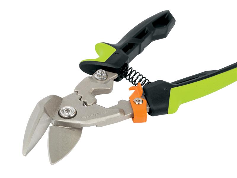 Fiskars Steel Cutting Aviation Snip Offset Right Cut 250mm 10in FSK1027210