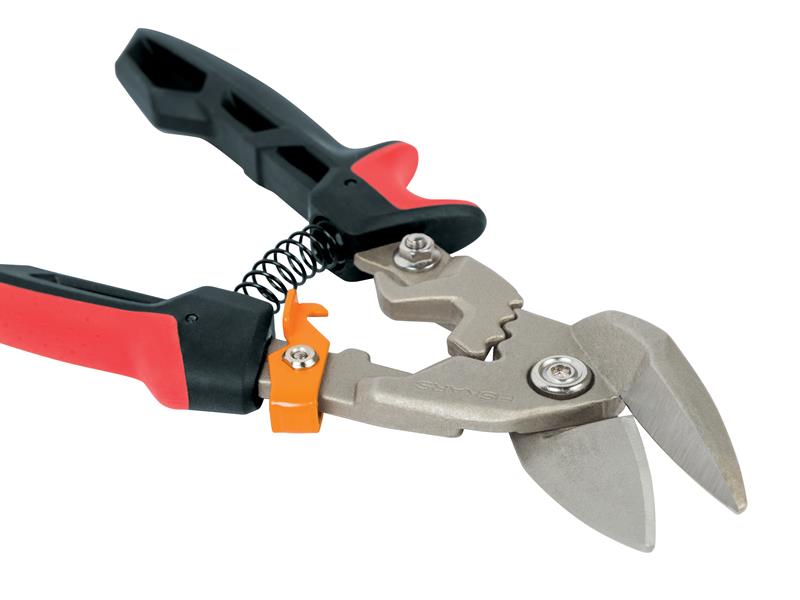 Fiskars Steel Cutting Aviation Snip Offset Left Cut 250mm 10in FSK1027211
