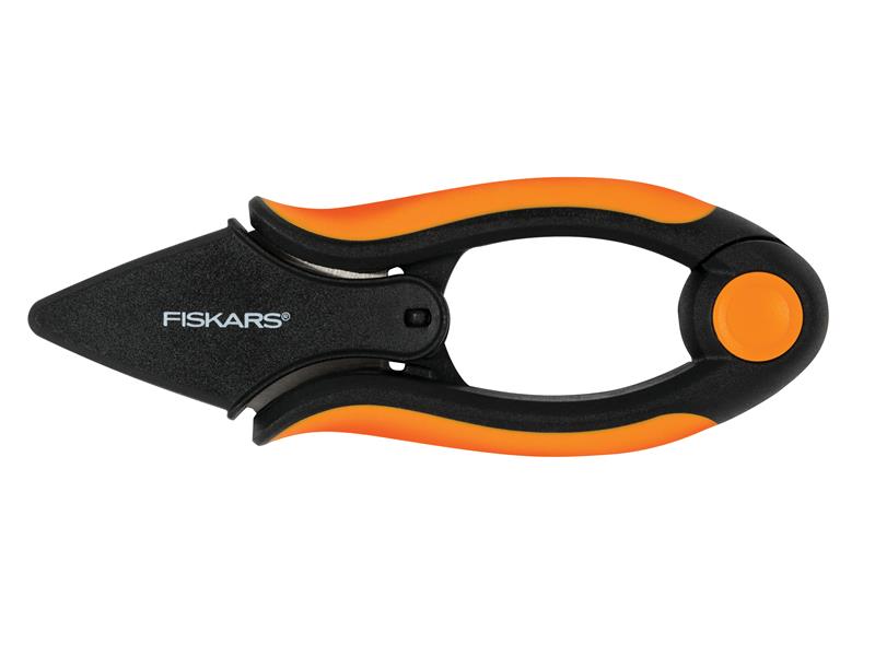 Fiskars Solid Herb Snips Stainless Steel Blades Easy Action Spring FSK1063326